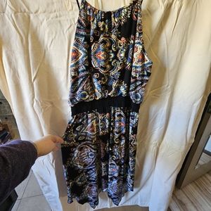 Womens printed dress